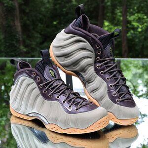 Nike Air Foamposite One Olive Green Gum Size 9.5